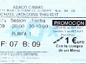 Michael Jackson's This Is It 2009 Spain Camas Ábaco Camas. Uploaded by Mike-Bell